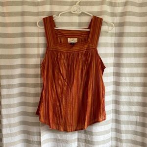 Universal Threads medium, striped, square neck tank top